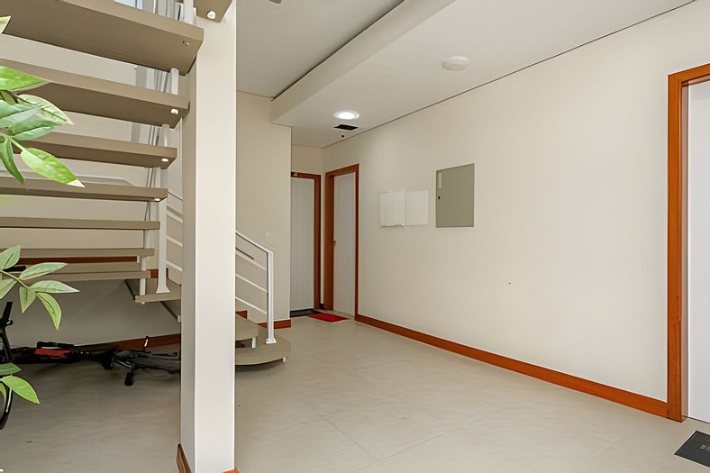 Loft espaçoso e aconchegante - PF05